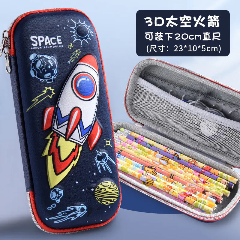 3D Large Waterproof Pencil Holder