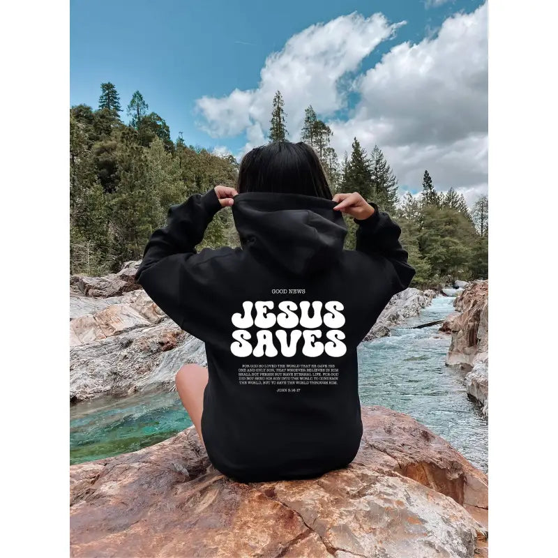 Faithful Threads Hoodie with Bible Verses