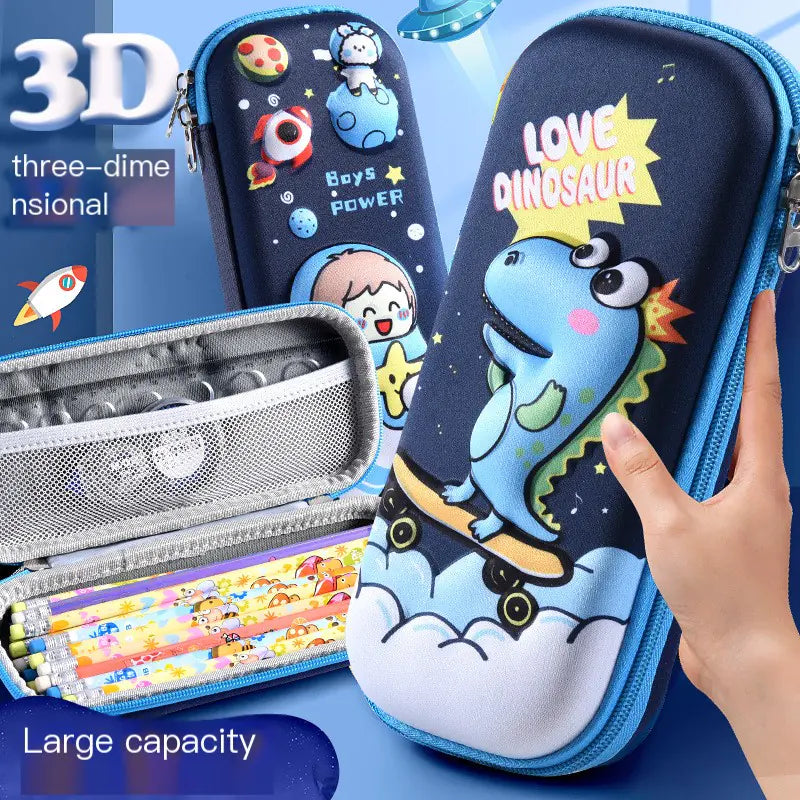 3D Large Waterproof Pencil Holder