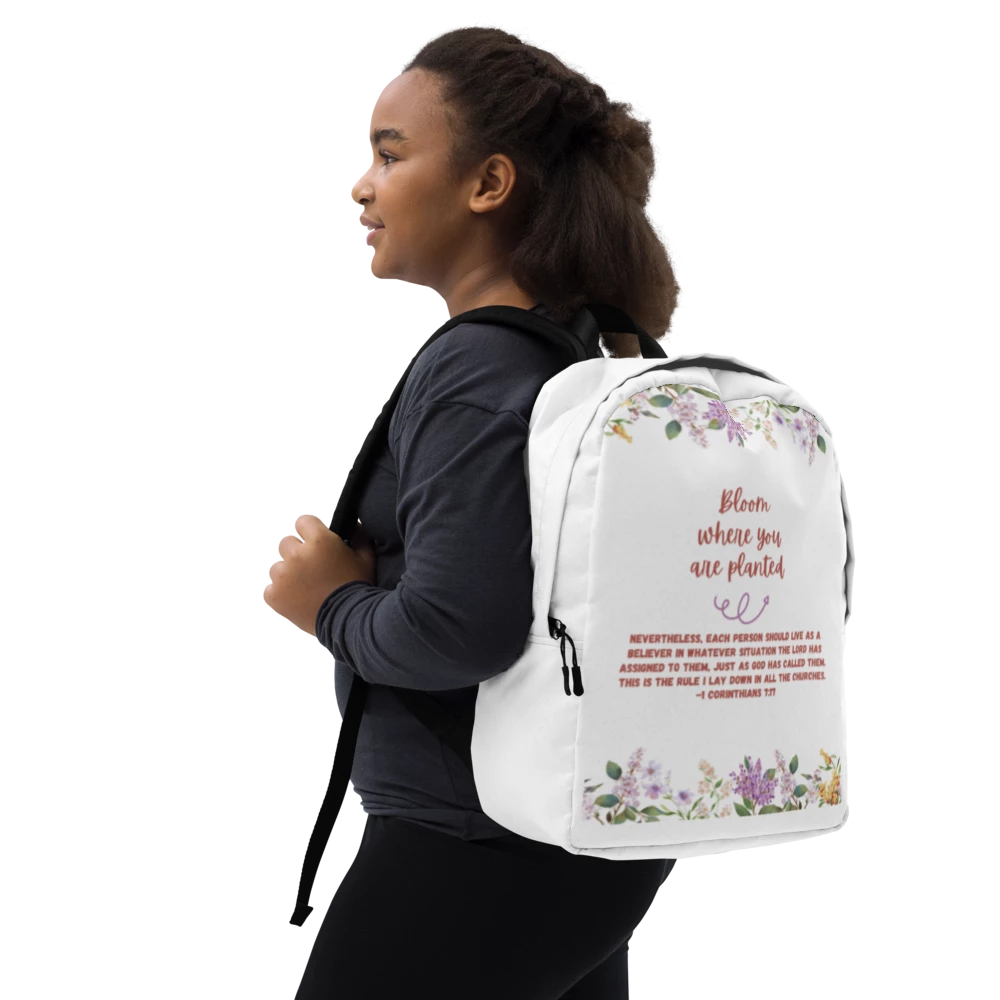 Bloom Where You Are Planted Backpack
