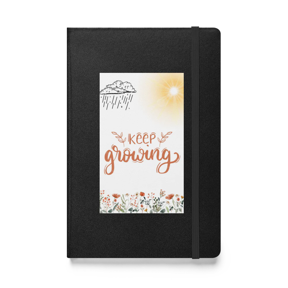 Hardcover Bound Keep Growing Notebook | JournalBook®