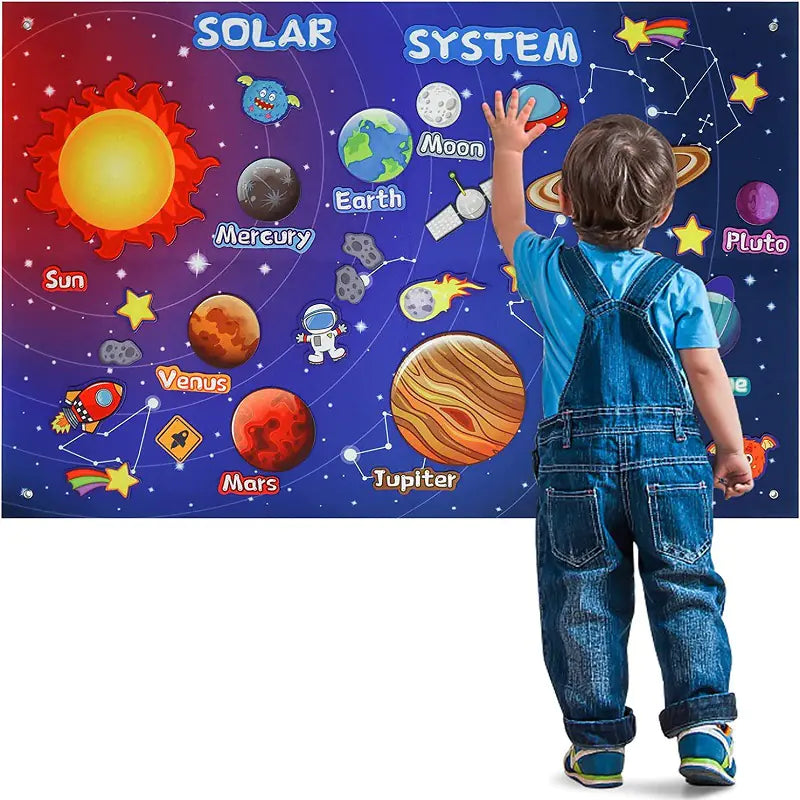 Kids' Discover & Learn Board - Educational Toy