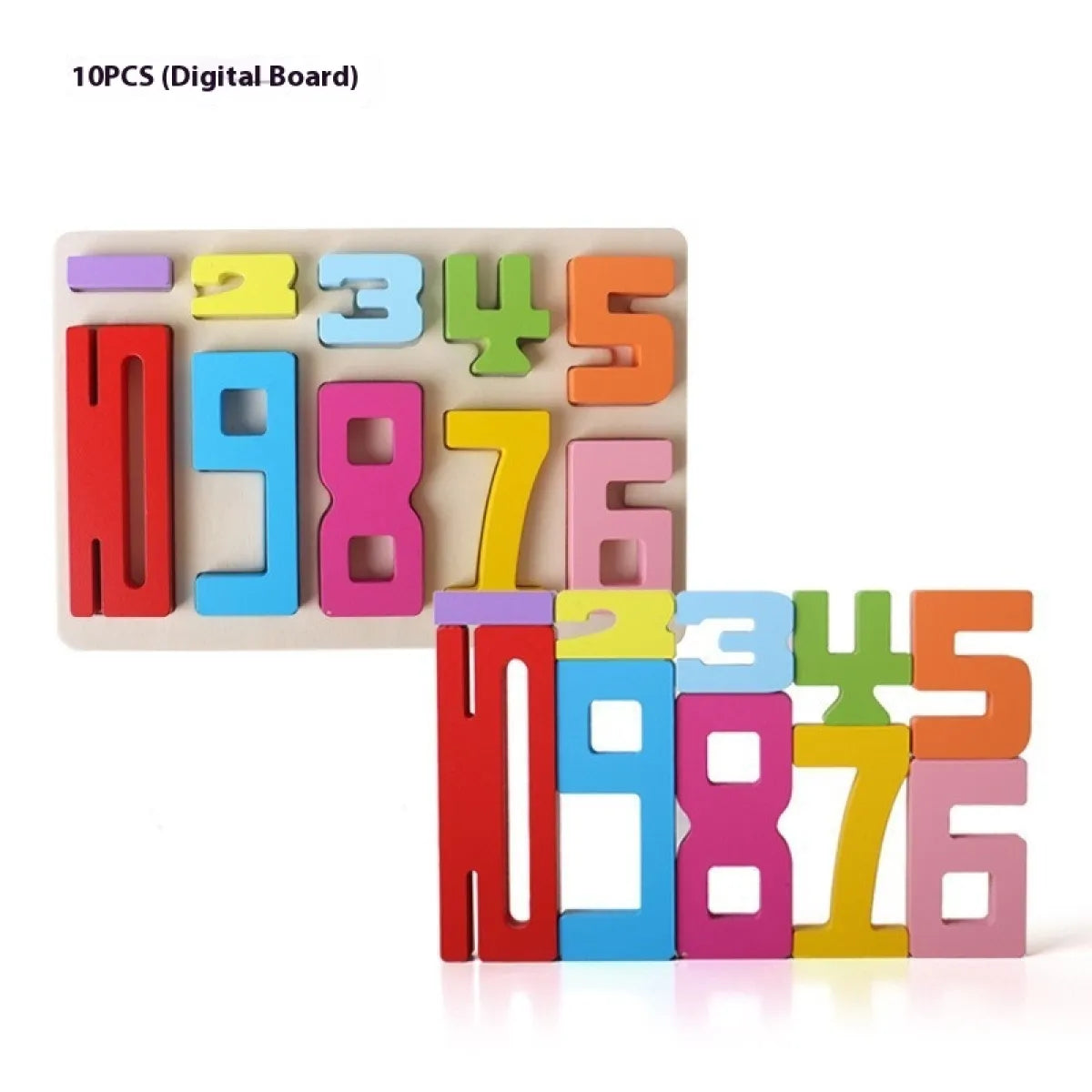 Educational Wood Number Kit
