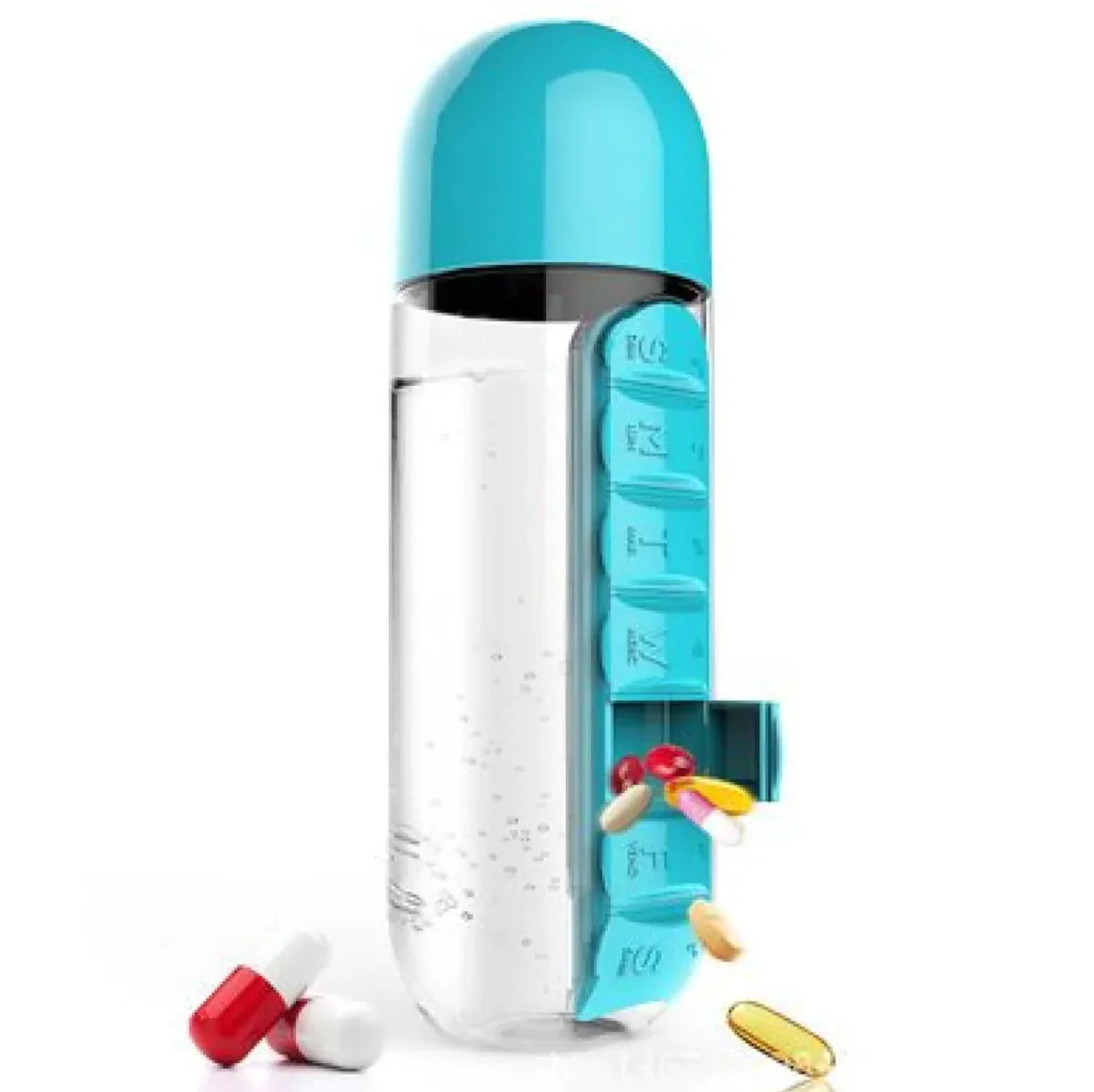 Hybrid Pill Bottle-Water Cup 600ml