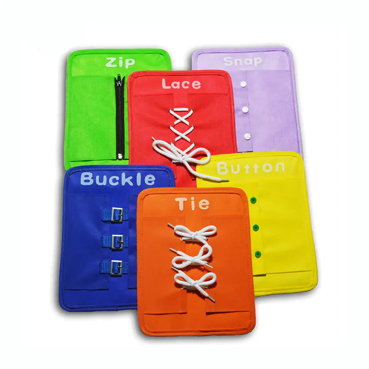 Kids' Dress & Learn Activity Board