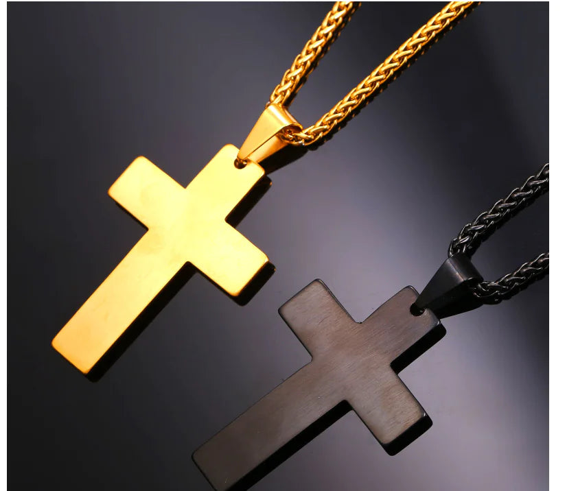 Faithful Cross & Scripture Necklace