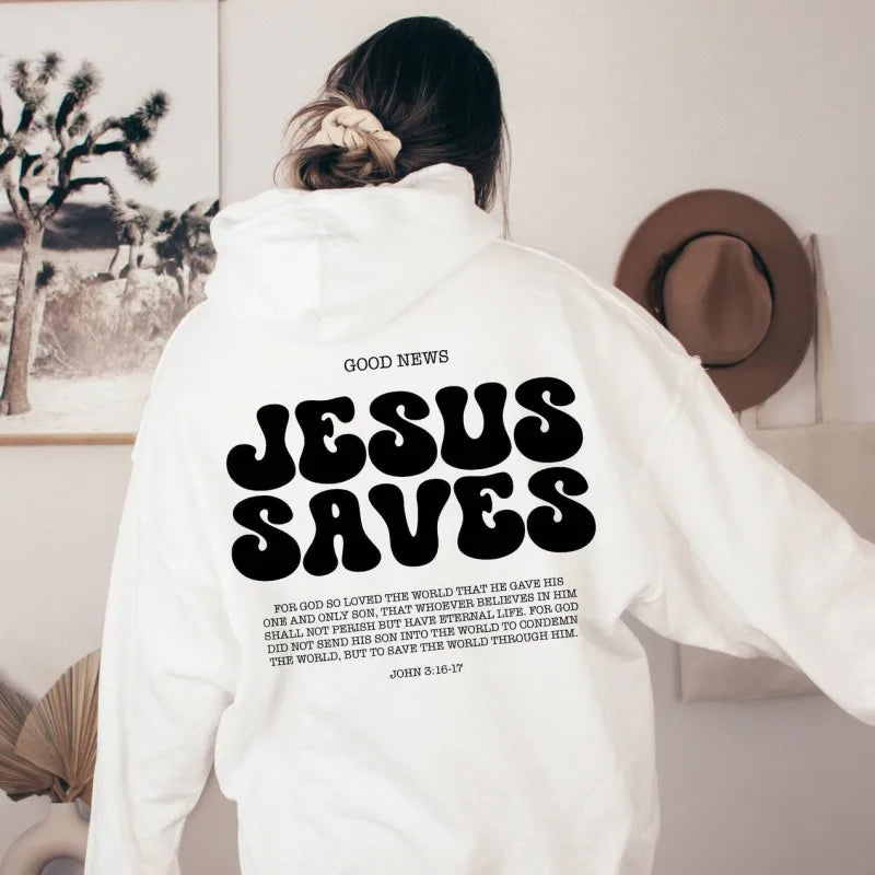Faithful Threads Hoodie with Bible Verses