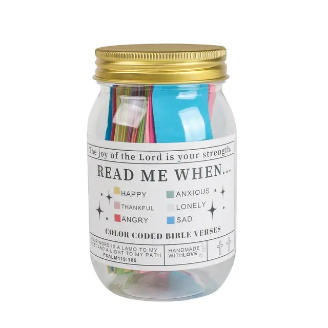 Christian Daily Scripture Jar