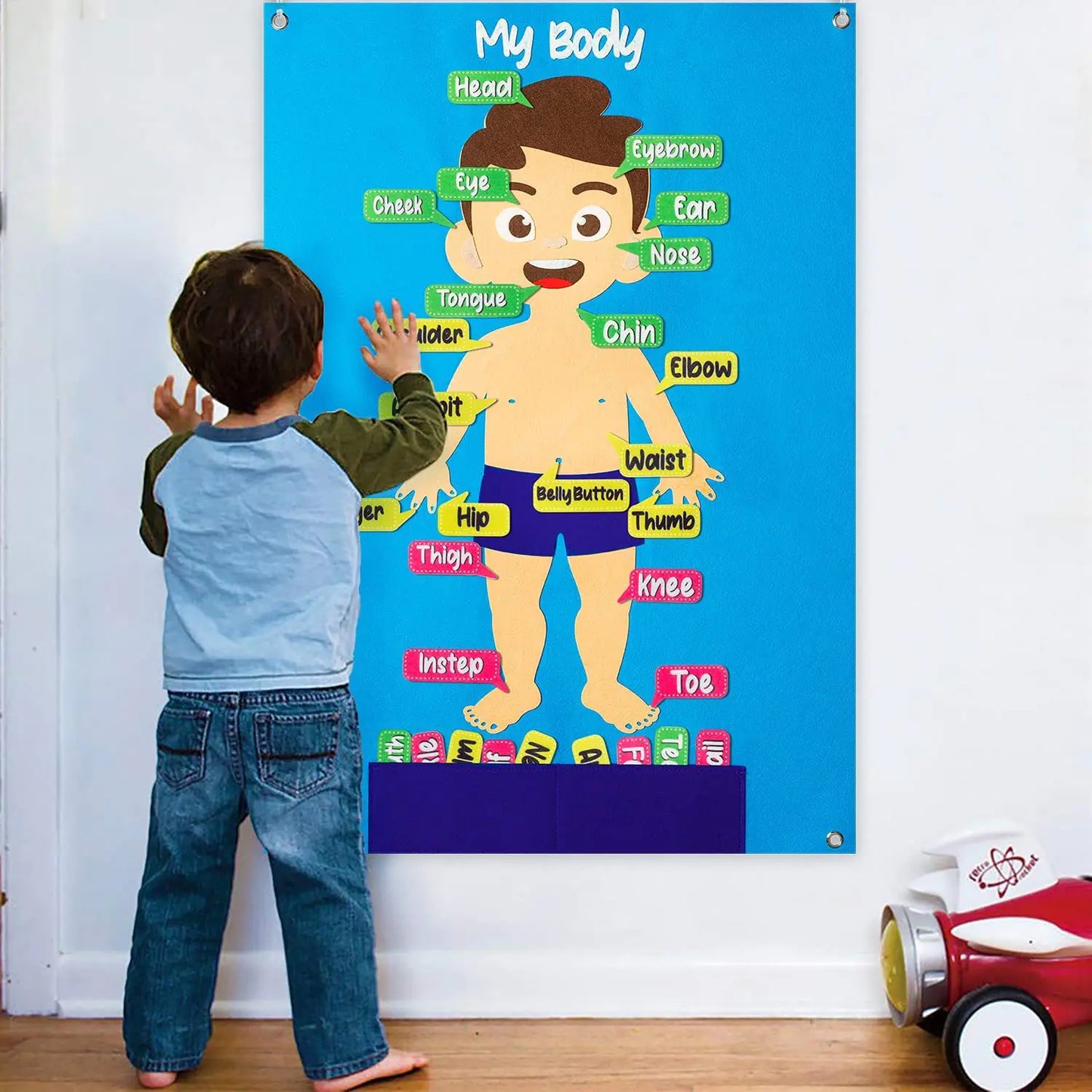 Kids' Discover & Learn Board - Educational Toy