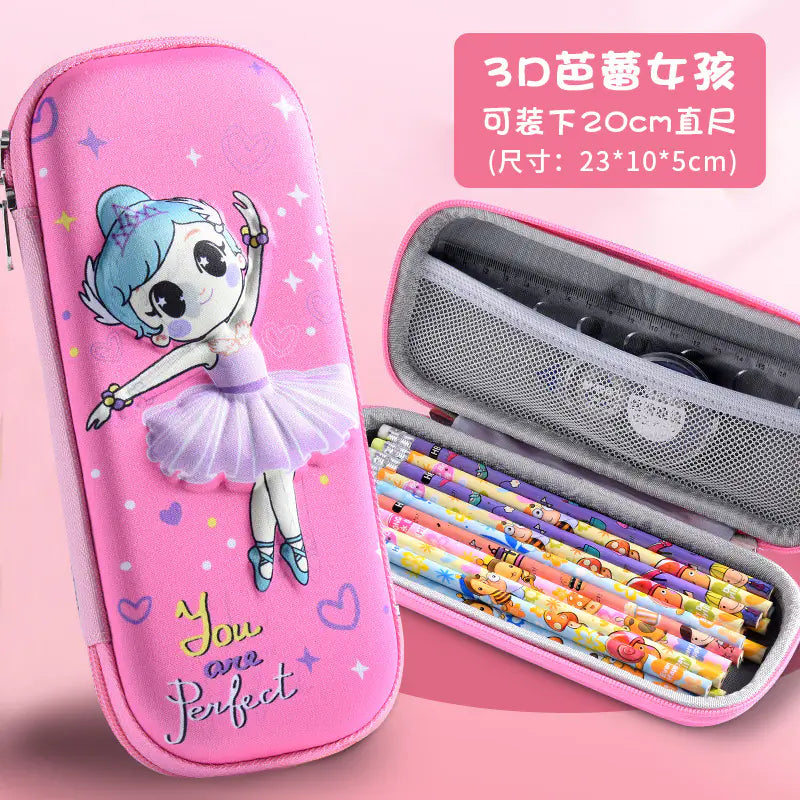 3D Large Waterproof Pencil Holder