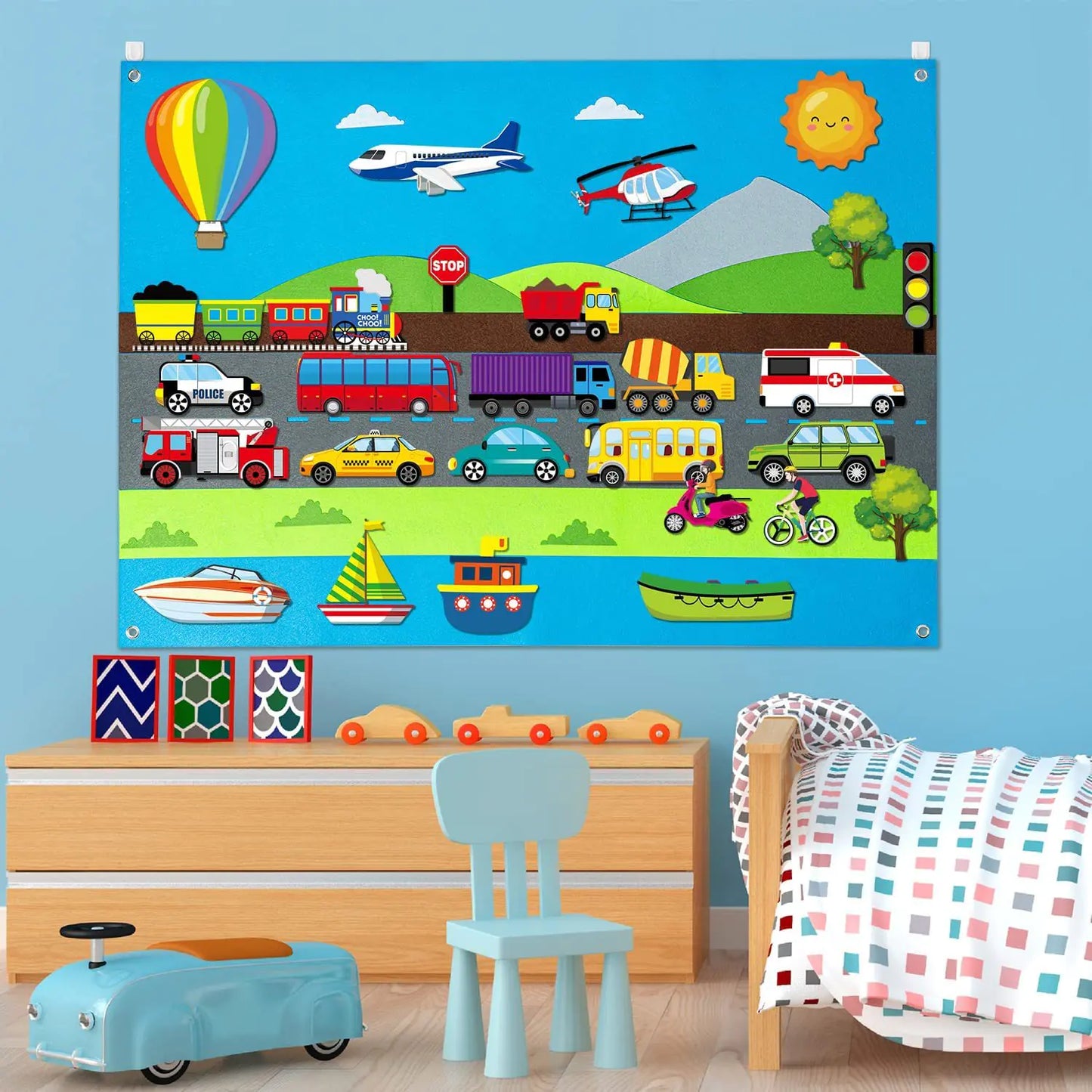 Kids' Discover & Learn Board - Educational Toy