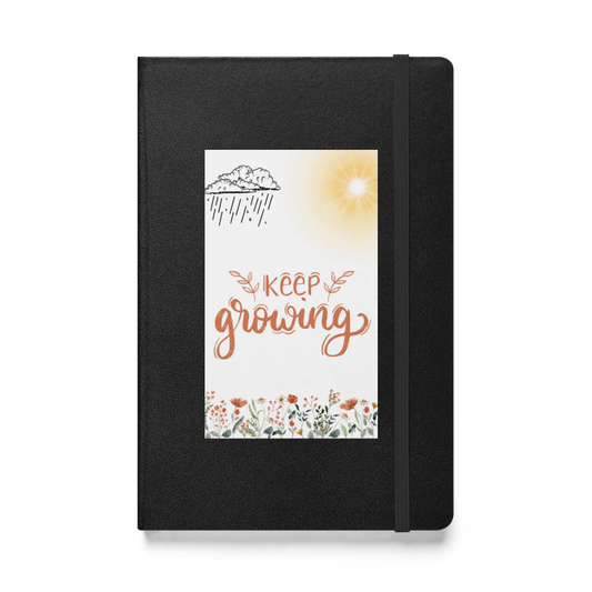 Hardcover Bound Keep Growing Notebook | JournalBook®