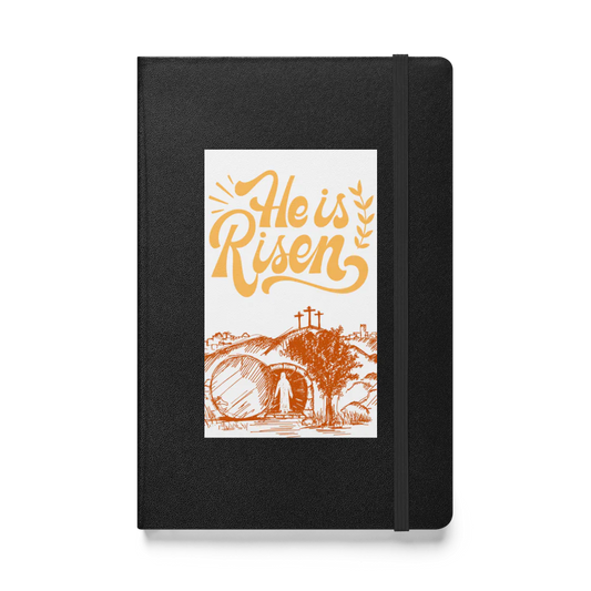 He is Risen Hardcover Bound Notebook | JournalBook®