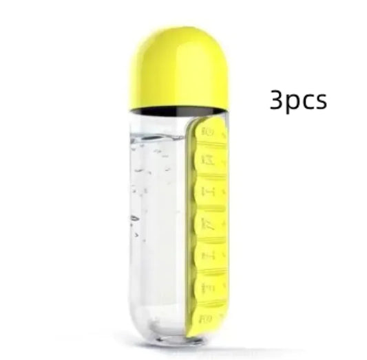 Hybrid Pill Bottle-Water Cup 600ml