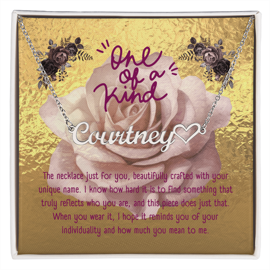 One of a Kind! Customized Name Necklace!