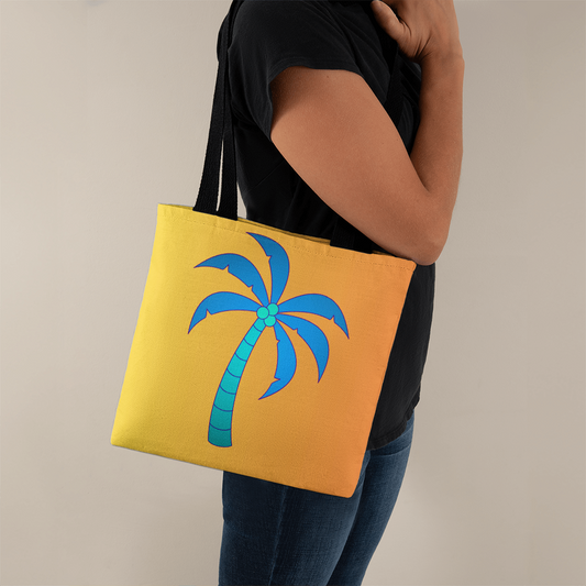Groovy Palm Tree Tote -Summer-time Collection