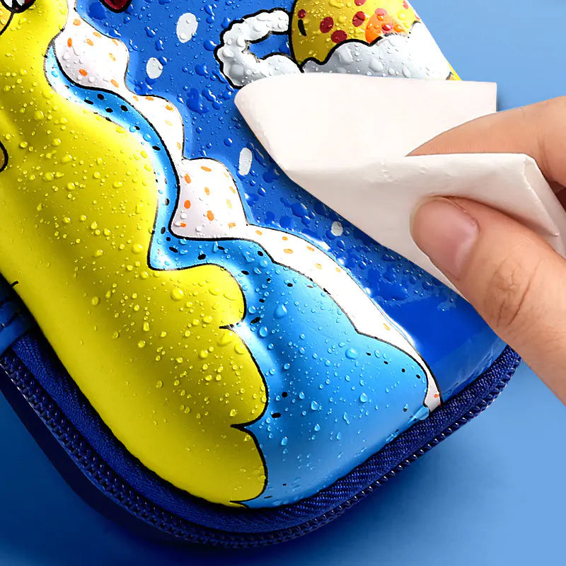 Waterproof 3D Cartoon Pencil Case for Kids
