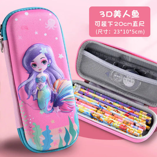 3D Large Waterproof Pencil Holder