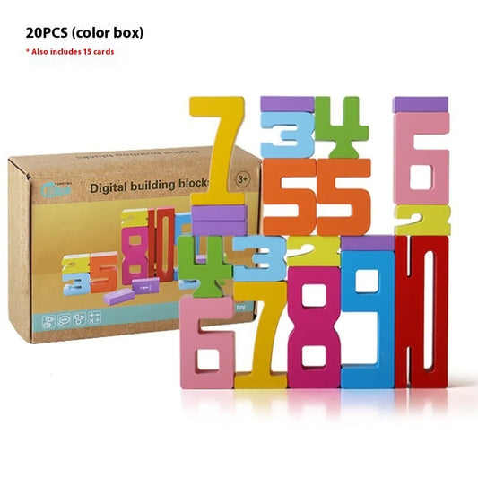 Educational Wood Number Kit